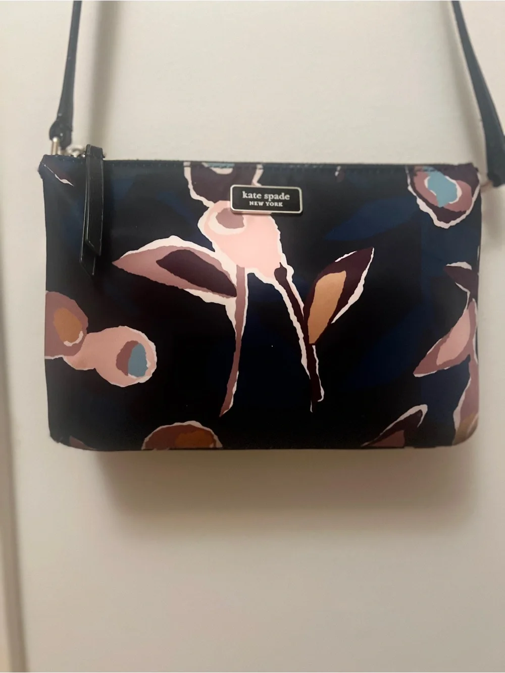 Kate Spade New York Dawn Paper Rose Triple Gusset Crossbody